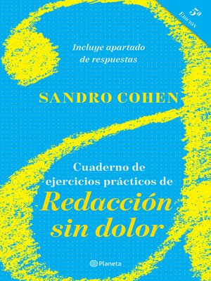 cover image of Cuaderno de ejercicios prácticos de Redacción sin dolor (quinta edición)